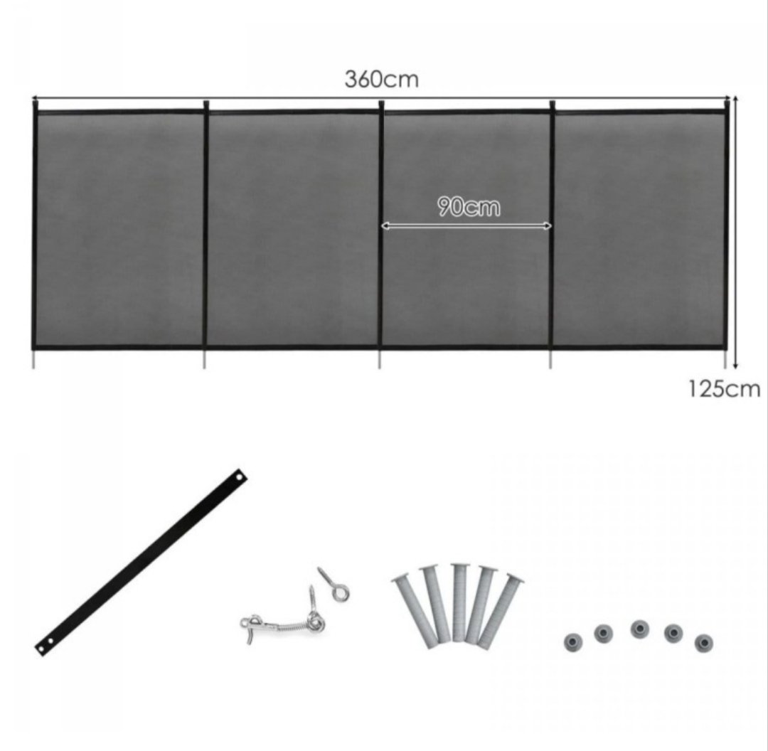 COSTWAY RED DE SEGURIDAD PARA PISCINA - Imagen 2