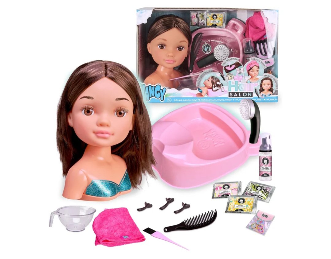 Hair Salon - Busto Morena con Lavacabezas