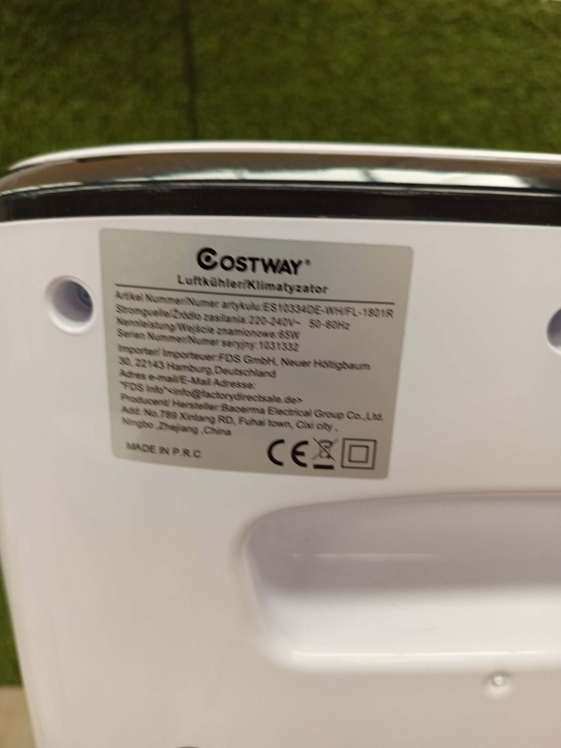 Costway Enfriador de aire portátil 3 en 1 - Imagen 2