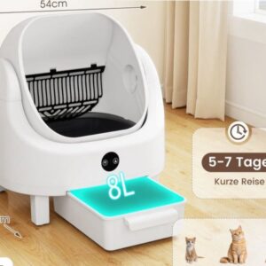 Costway arenero autolimpiante para gatos con control