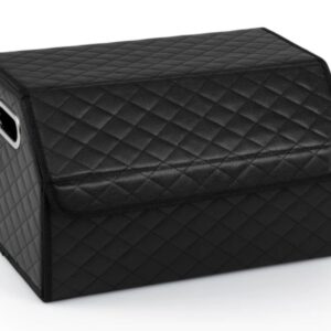 Costway Organizador plegable de cuero para maletero