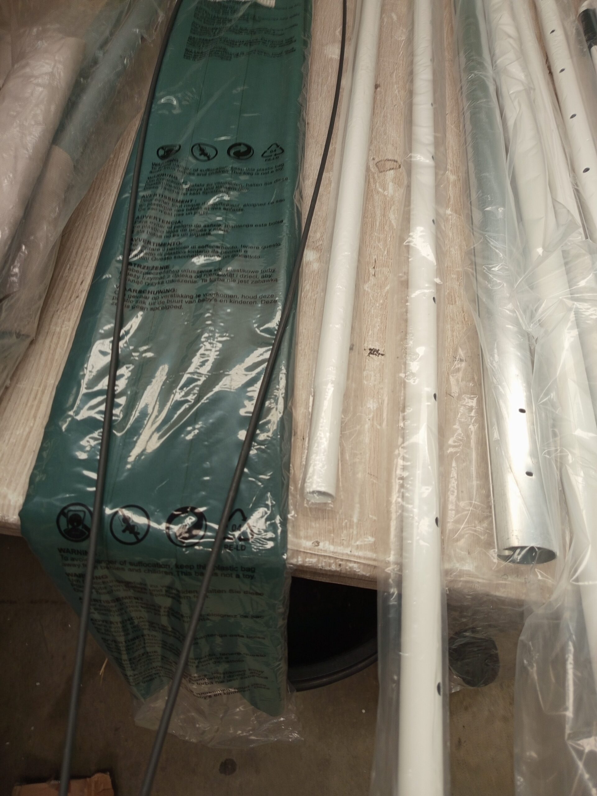 Toldo plegable Costway Green de 300 cm - Imagen 8