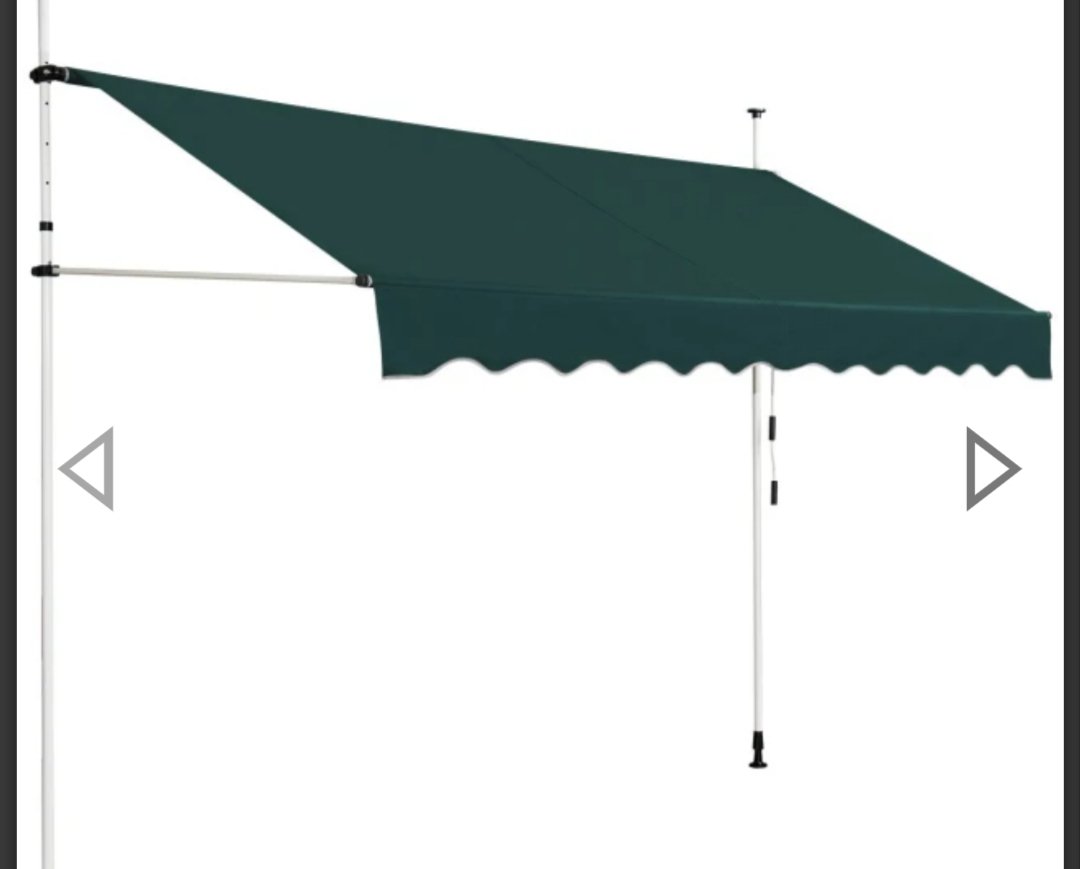 Toldo plegable Costway Green de 300 cm