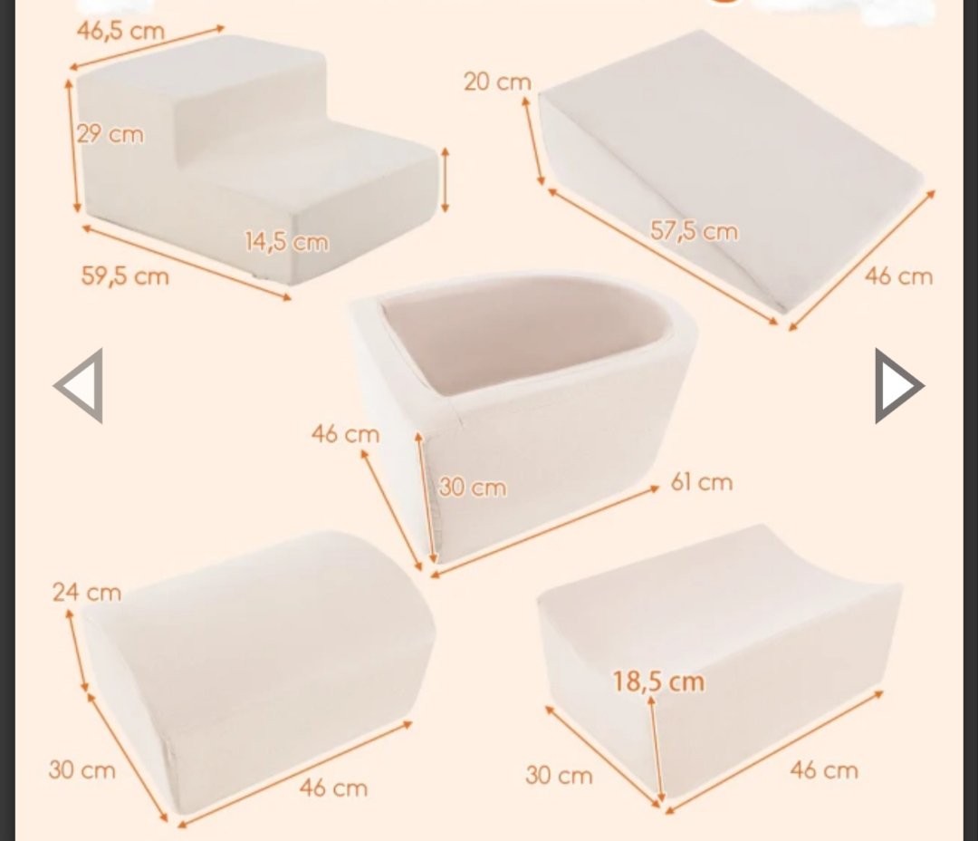 Costway Set de escalada de 5 piezas para niños - Imagen 2