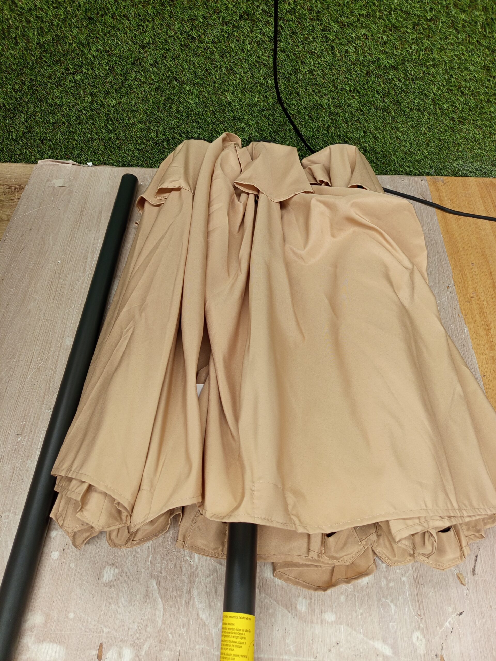 Costway Sombrilla doble de 300 x 160 cm - Imagen 4