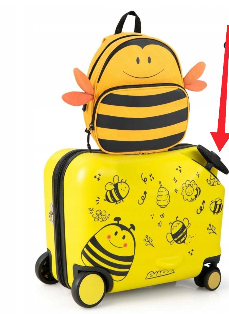 Maleta de plástico rígido Costway