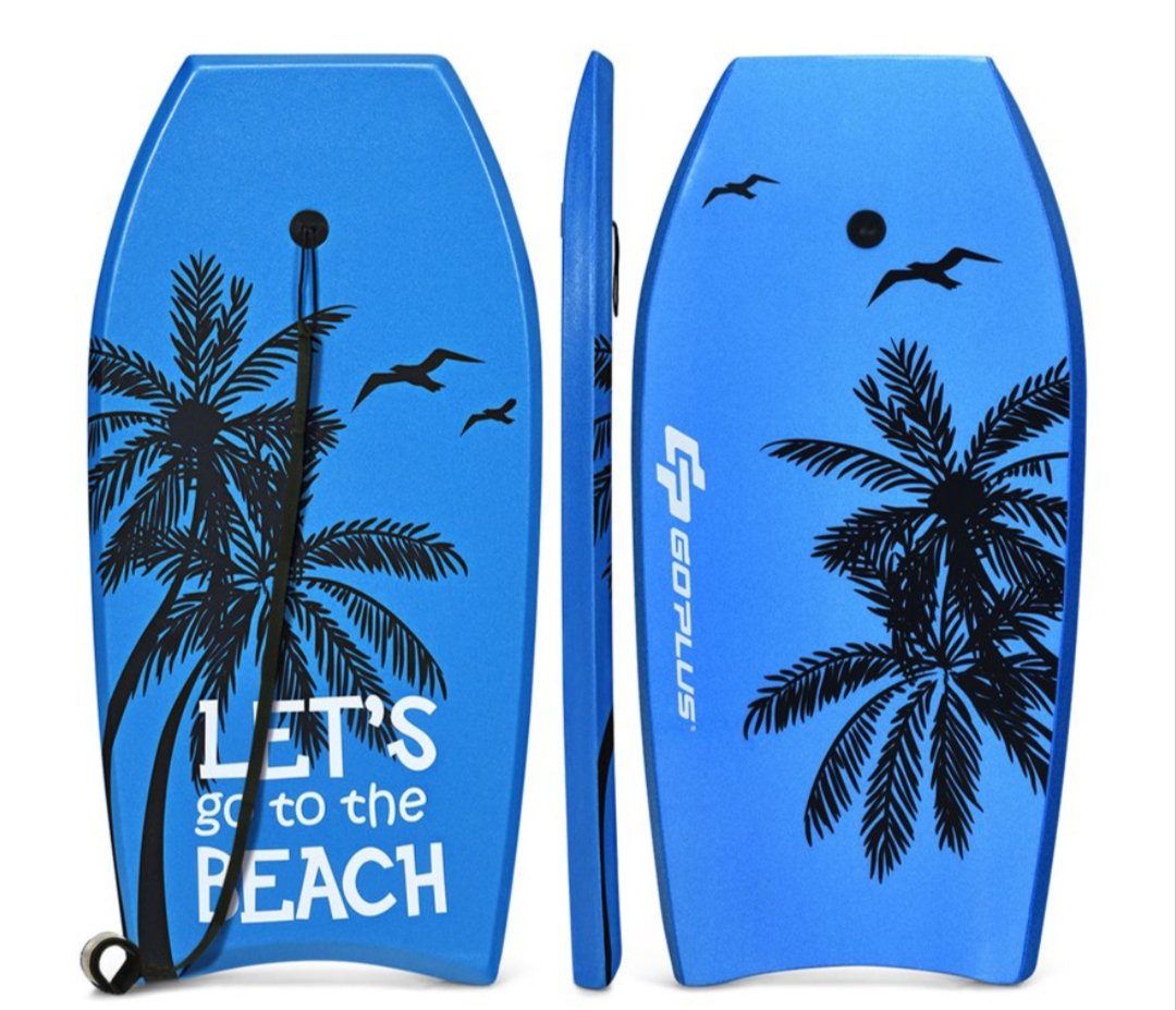 Costway Bodyboard para Surf con Correa