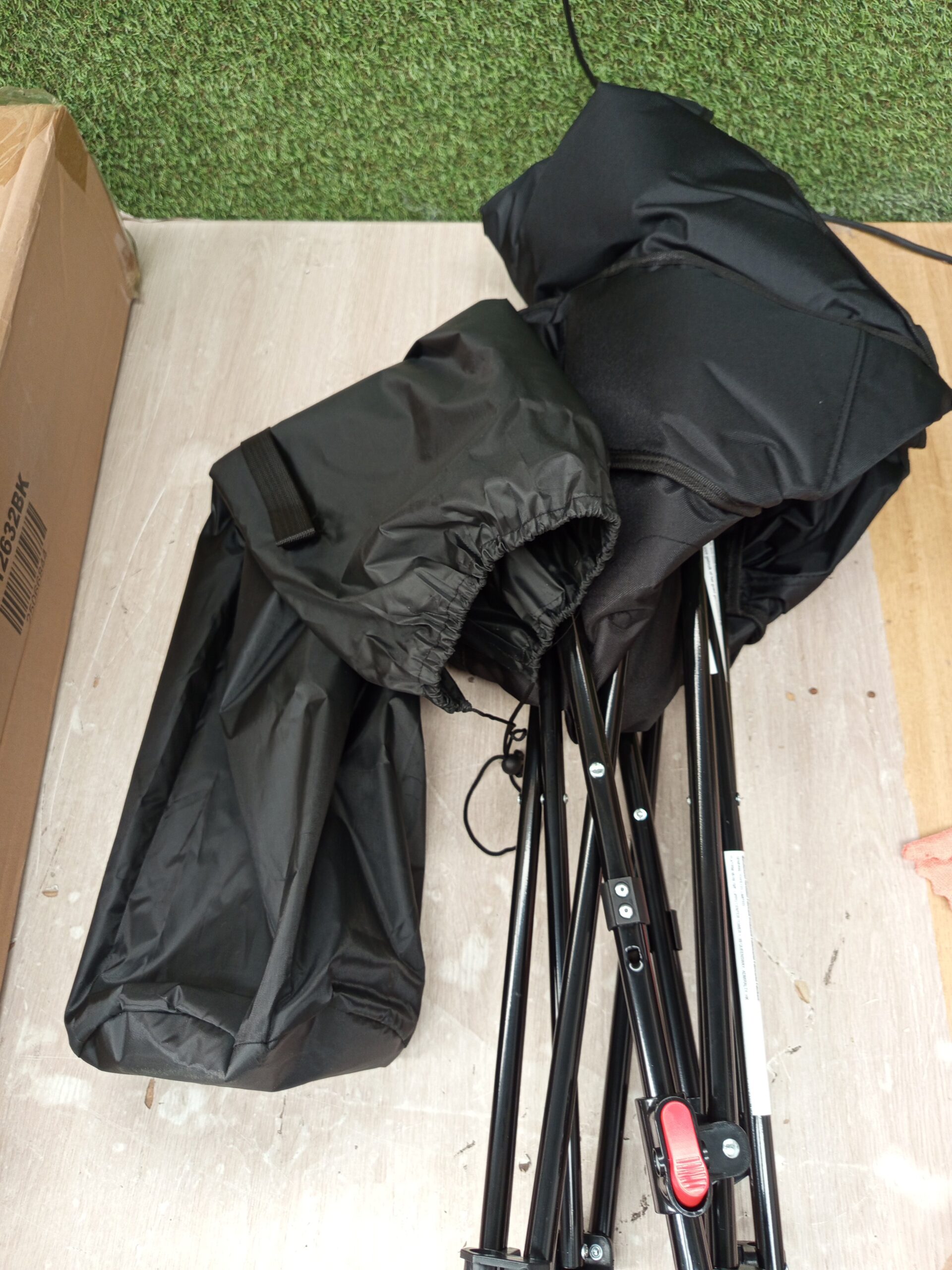 Costway Silla de camping plegable con respaldo ajustable - Imagen 3