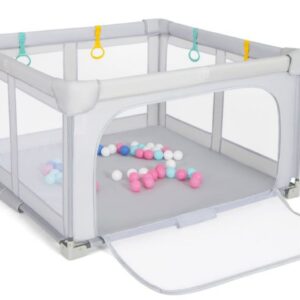 Costway Parque infantil plegable con pelotas