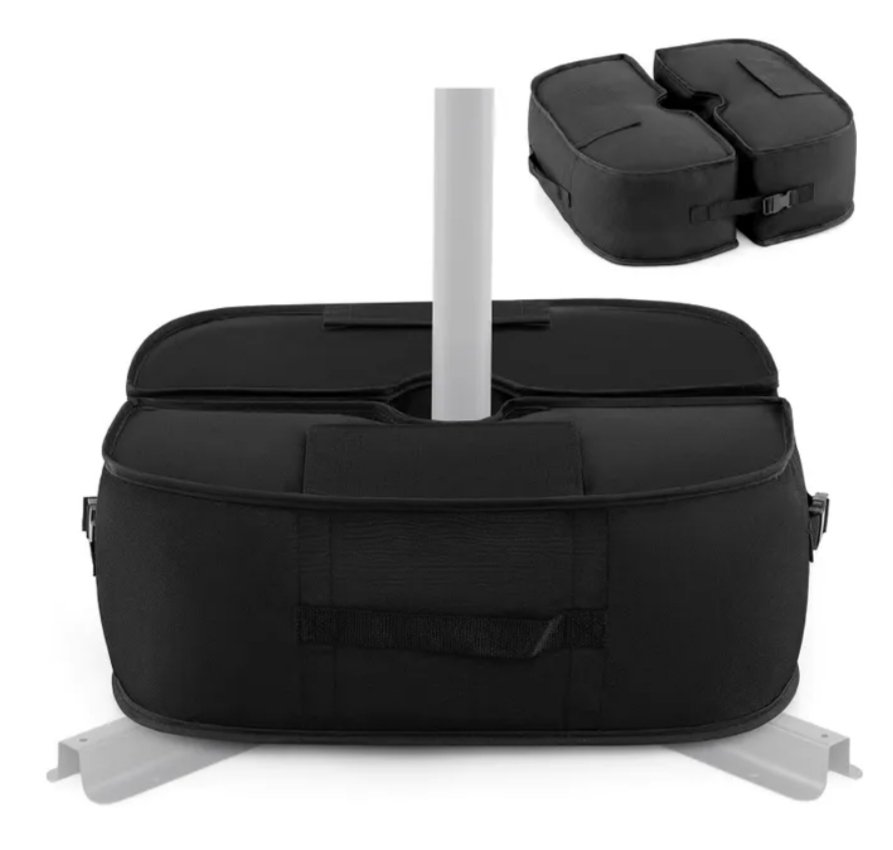 Costway Bolsa de contrapeso para sombrilla - Imagen 2