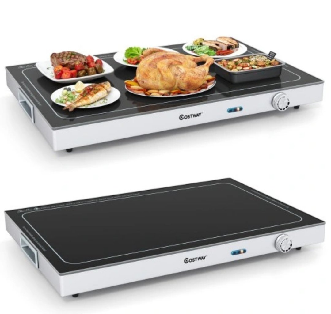 Costway Calentador de alimentos con superficie