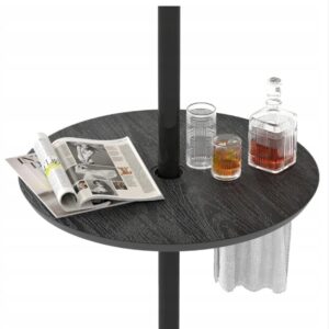 Mesa redonda Costway de 50 x 50 x 17 cm