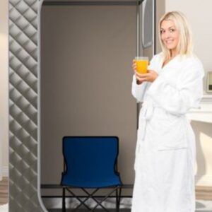 Costway Sauna de vapor portátil, 3 litros