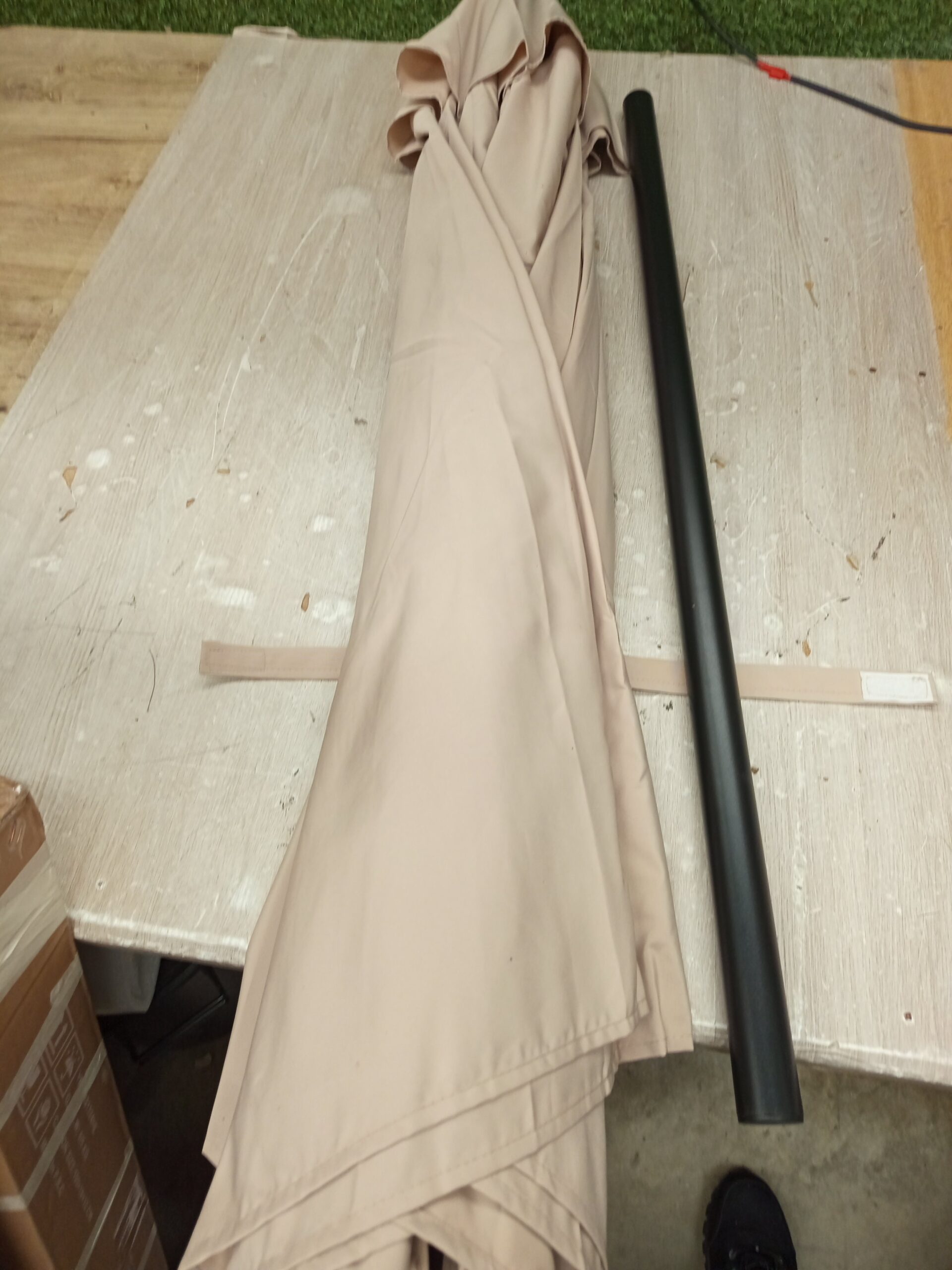 Costway sombrilla beige - Imagen 4