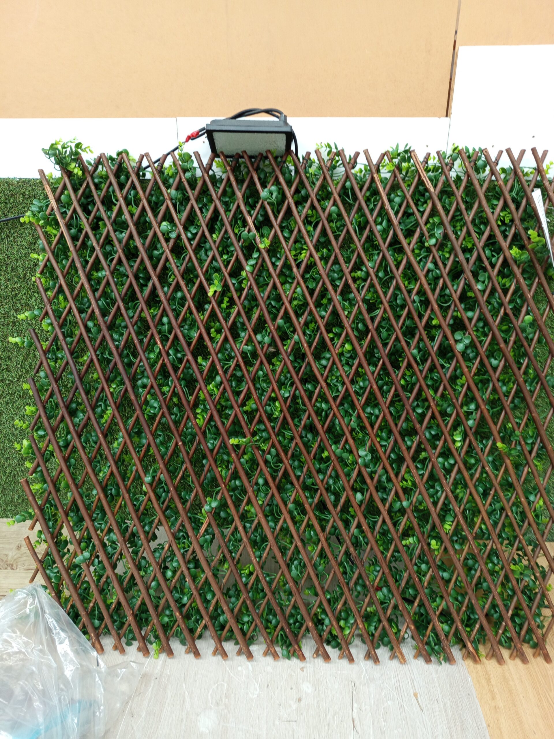 Costway Panel decorativo para valla - Imagen 6