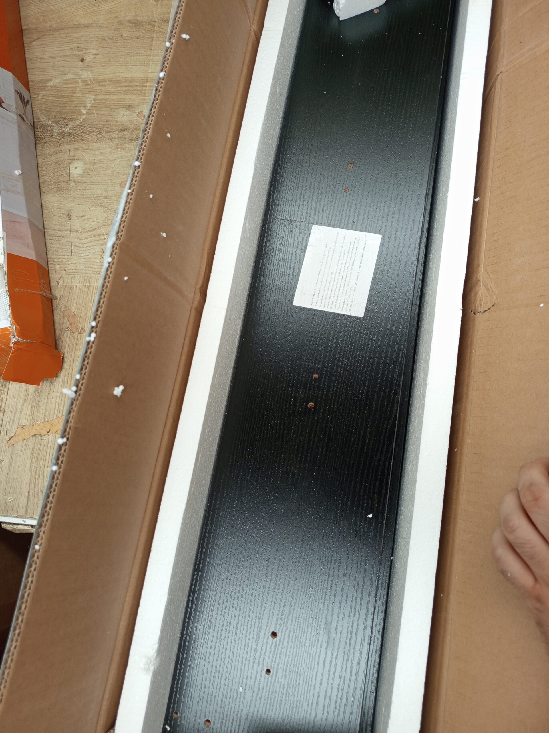 Costway Mesa de centro de 2 niveles con estante - Imagen 5