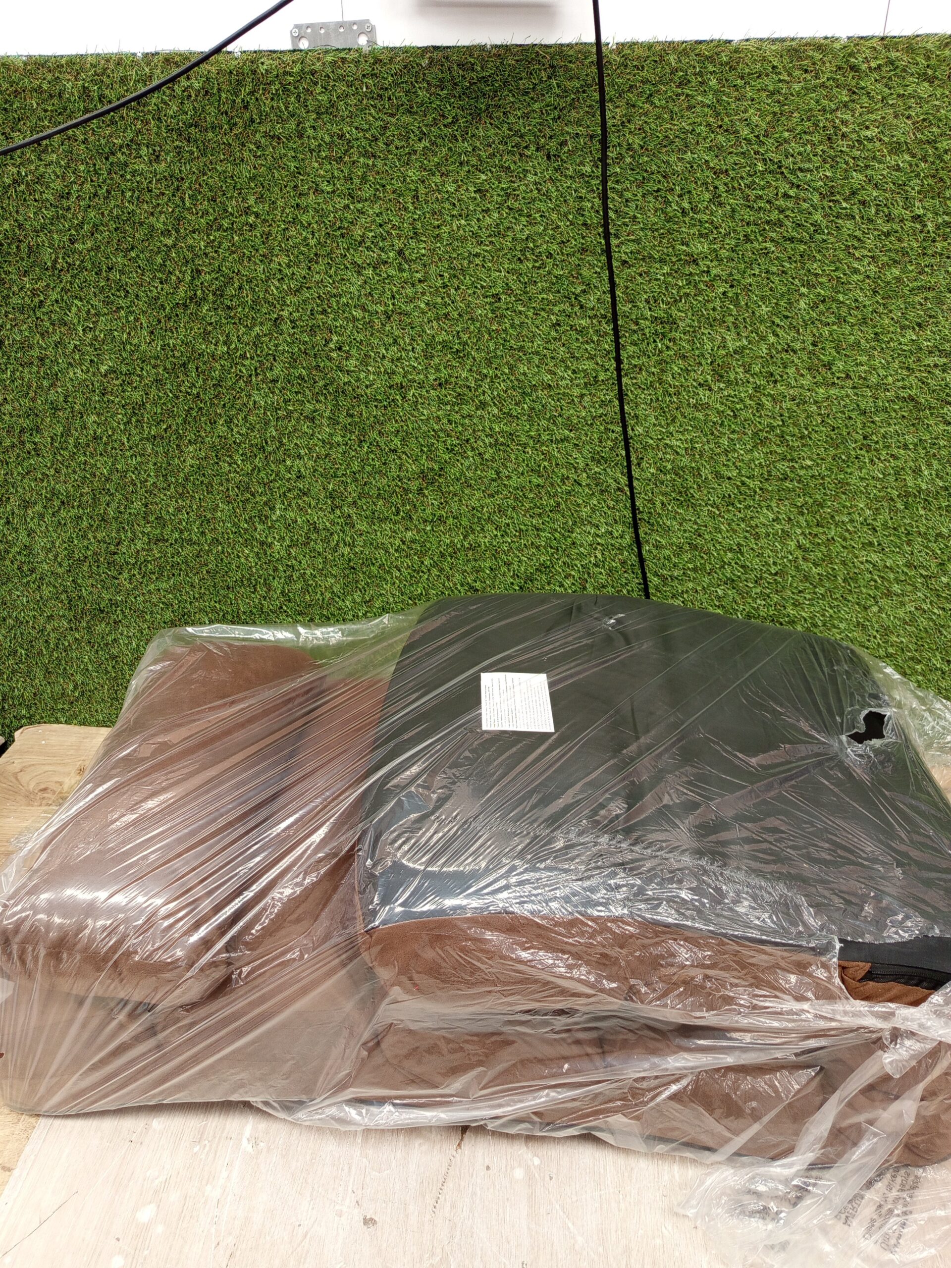 COSTWAY Sillón Plegable color cafe - Imagen 5