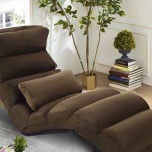 COSTWAY Sillón Plegable color cafe