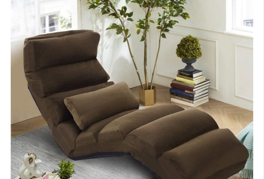 COSTWAY Sillón Plegable color cafe