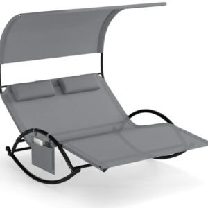COSTWAY Tumbona Doble Jardin Exterior