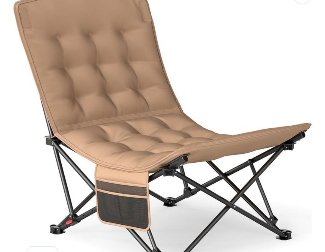 Costway Silla de camping reclinable ajustable - Imagen 2