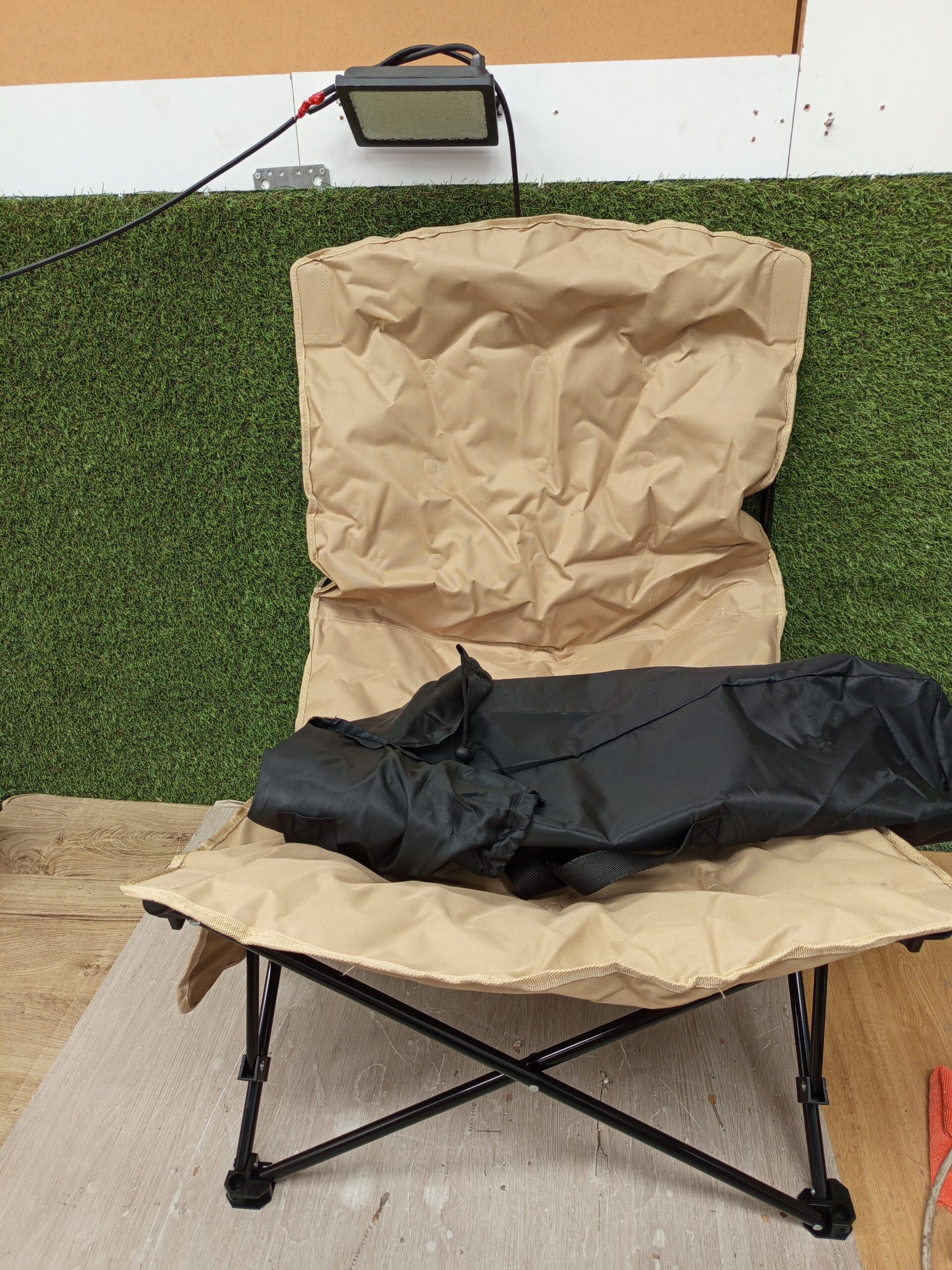 Costway Silla de camping reclinable ajustable - Imagen 5