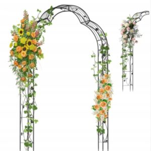 Costway Arco de pérgola metálico