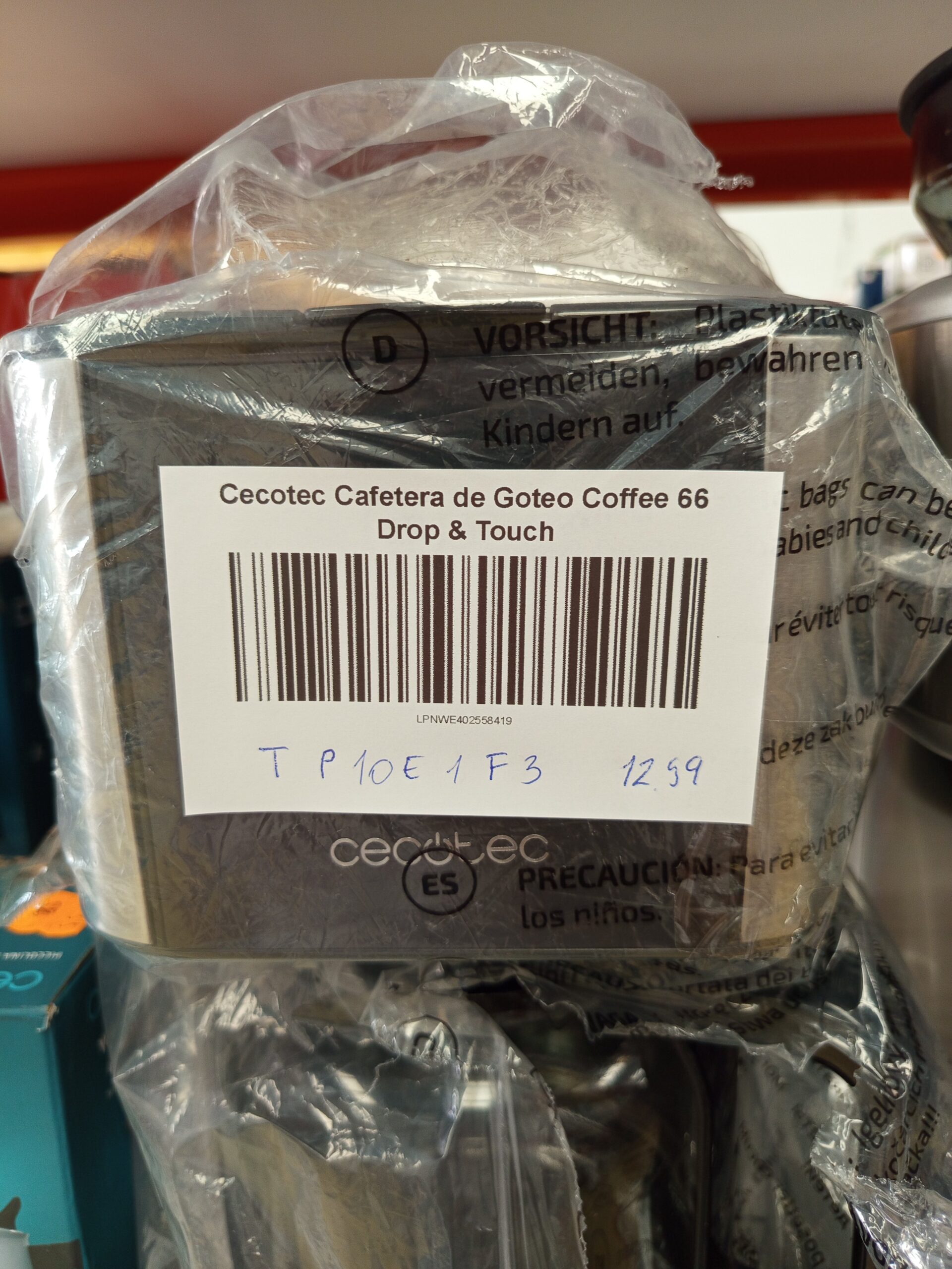 Cecotec Cafetera de Goteo Coffee - Imagen 3