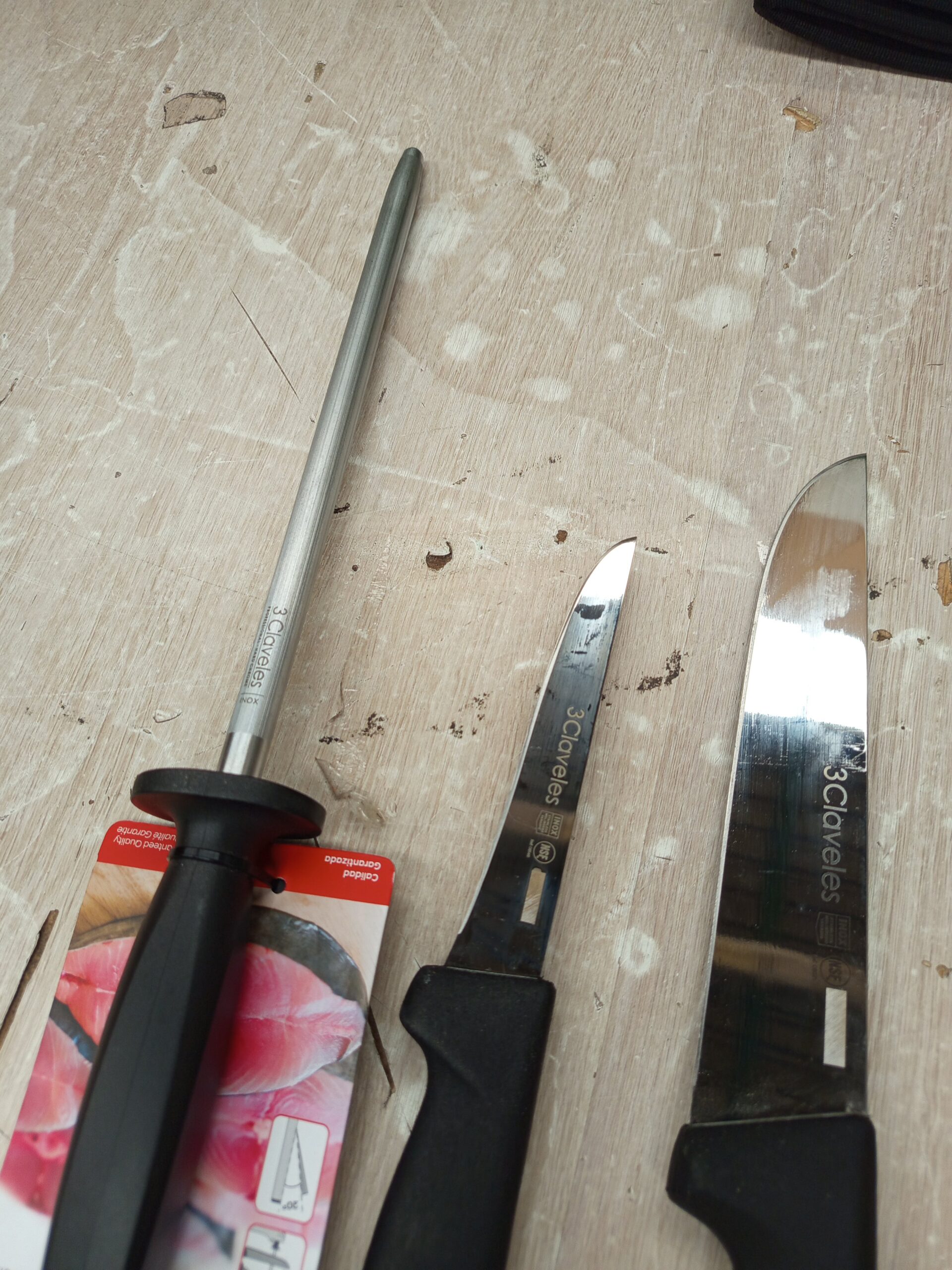 3 Claveles Set de 3 Corte de Jamón Profesional - Imagen 4