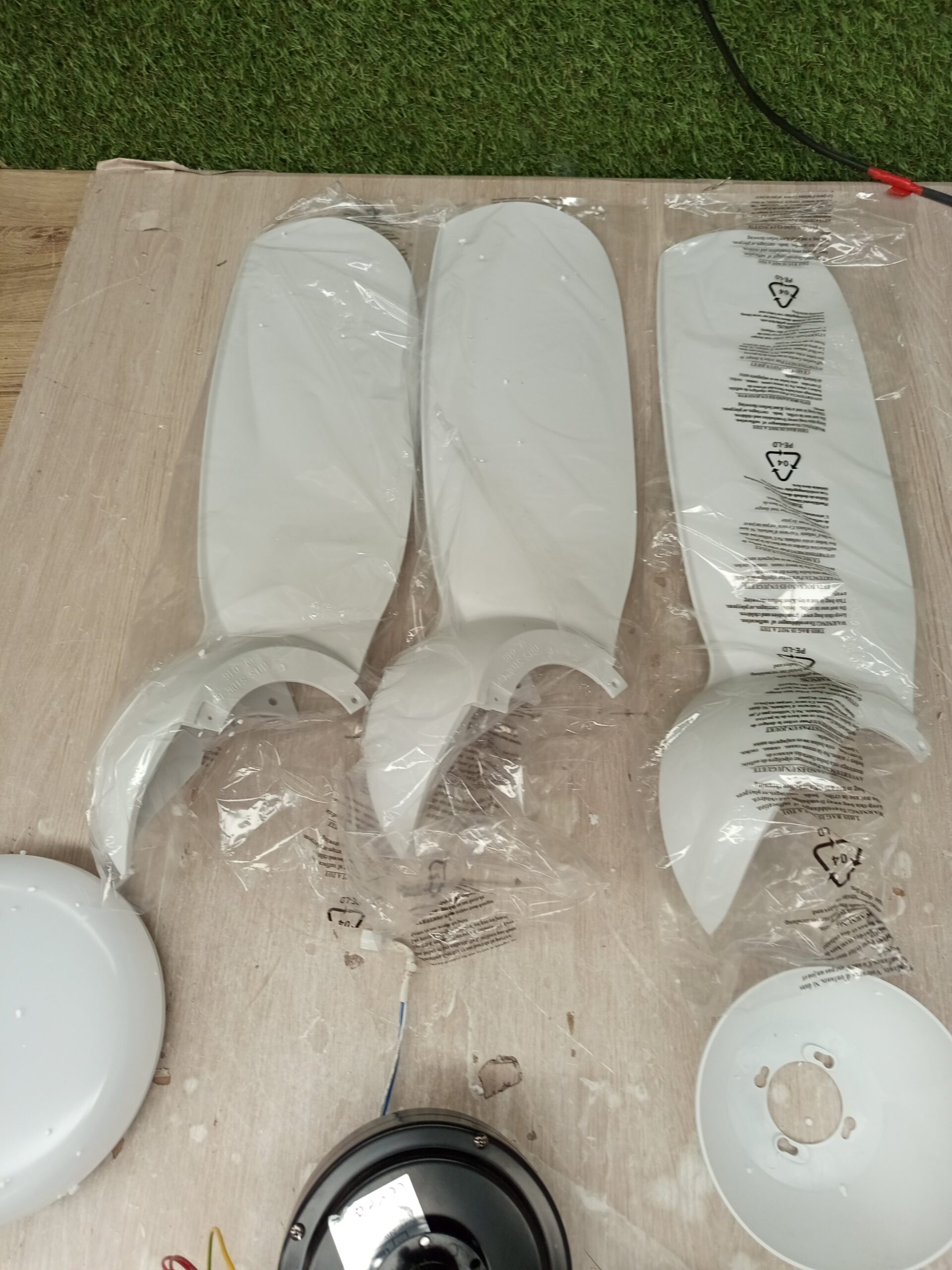 Ventilador de techo con luz silencioso. - Imagen 3