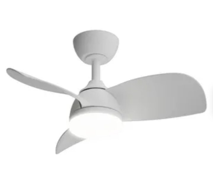 Ventilador de techo con luz silencioso.