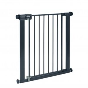 Safety Barrera metal Easy Close negro 2 puertas