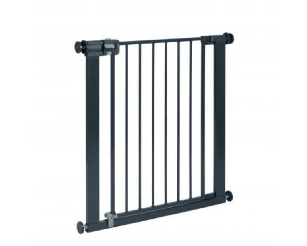 Safety Barrera metal Easy Close negro 2 puertas