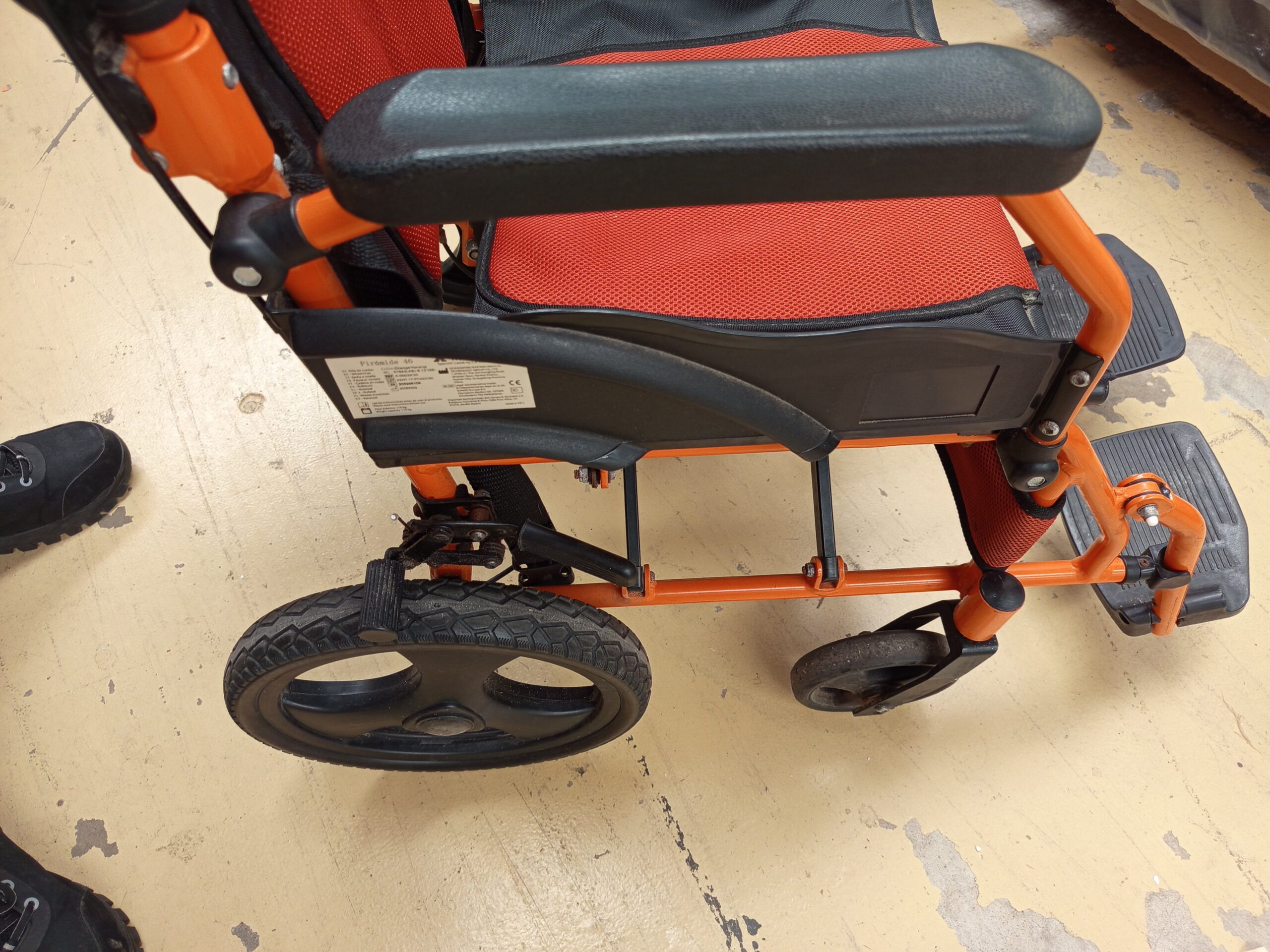 Mobiclinic Silla de ruedas, Plegable - Imagen 4