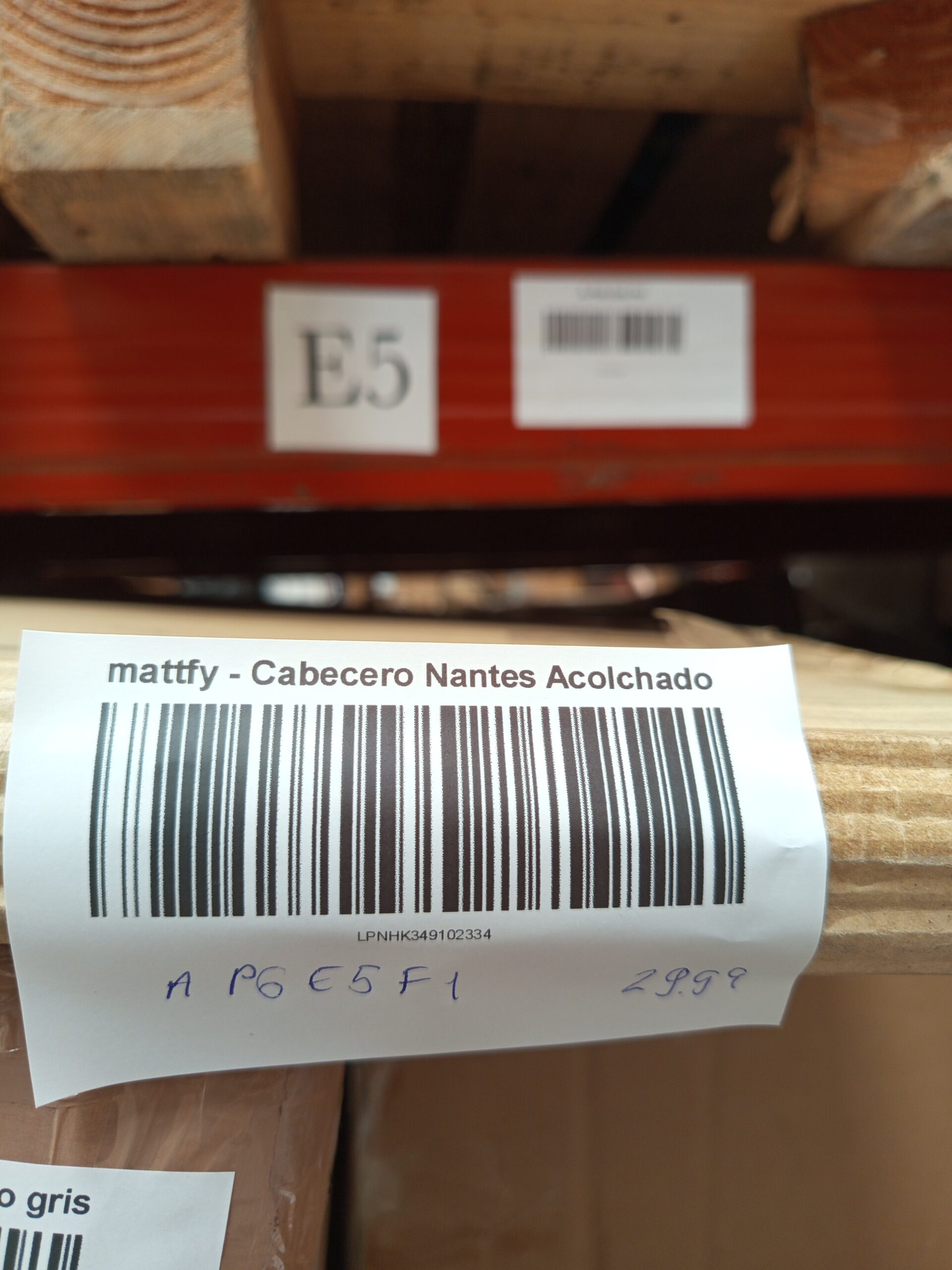 mattfy - Cabecero Nantes Acolchado - Imagen 5