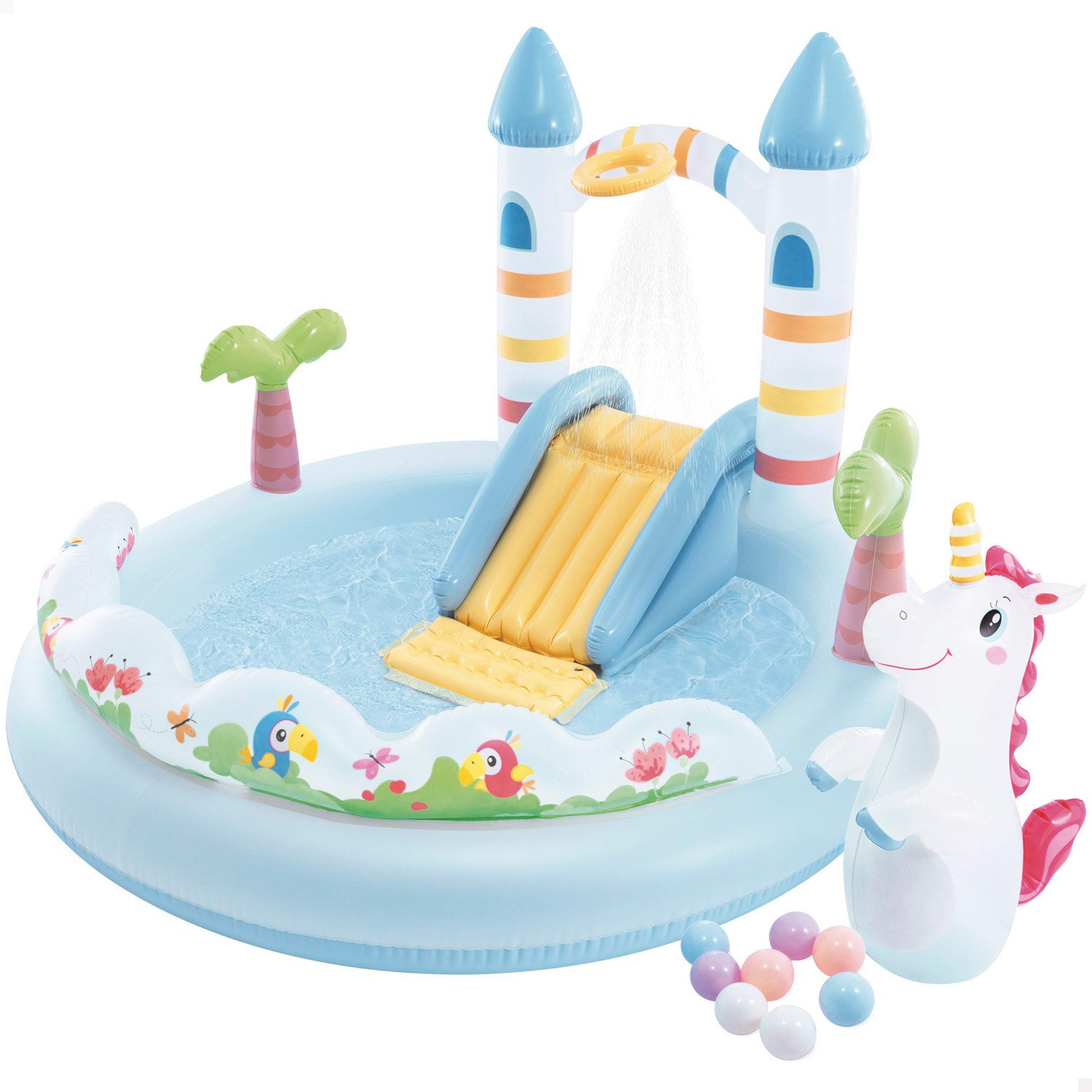 intex centro de juegos hinchables para niños