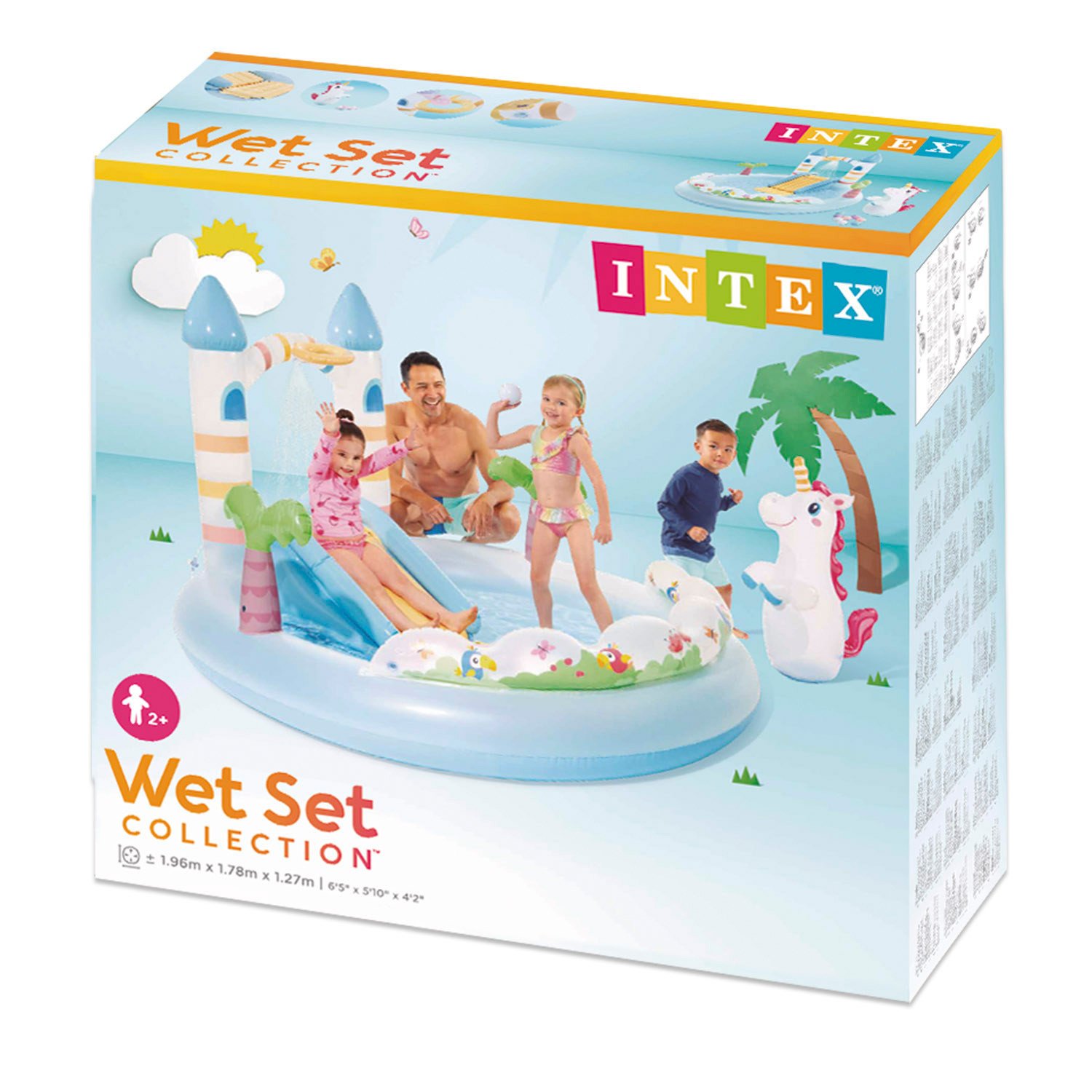 intex centro de juegos hinchables para niños - Imagen 2