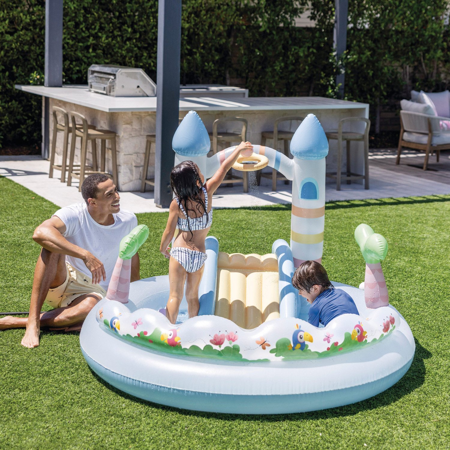 intex centro de juegos hinchables para niños - Imagen 3