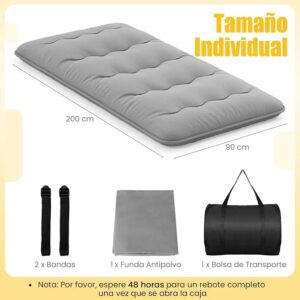 COSTWAY GIANTEX FUTON JAPONES 90X200