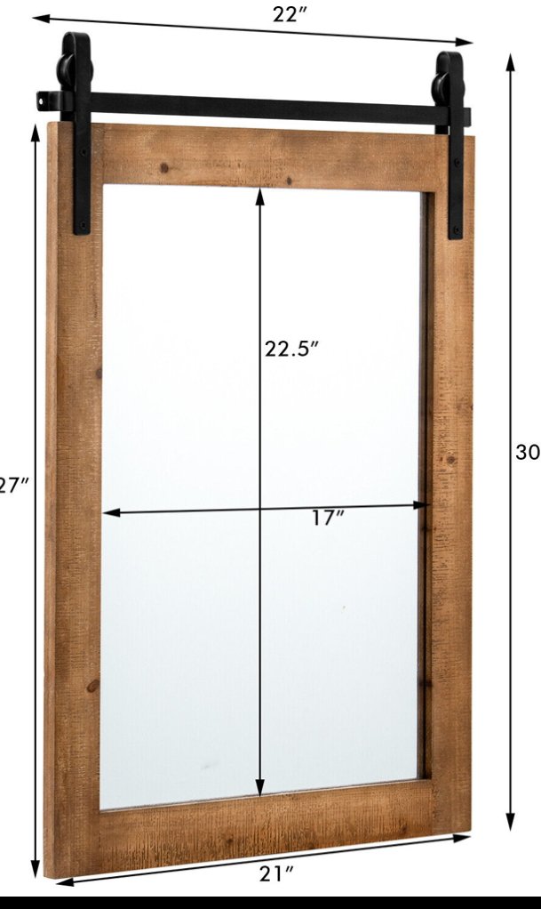 COSTWAY HZ10057BN ESPEJO - Imagen 2