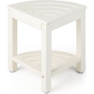 COSTWAY BA7860WH MUEBLE DE BAÑO ESQUINERO