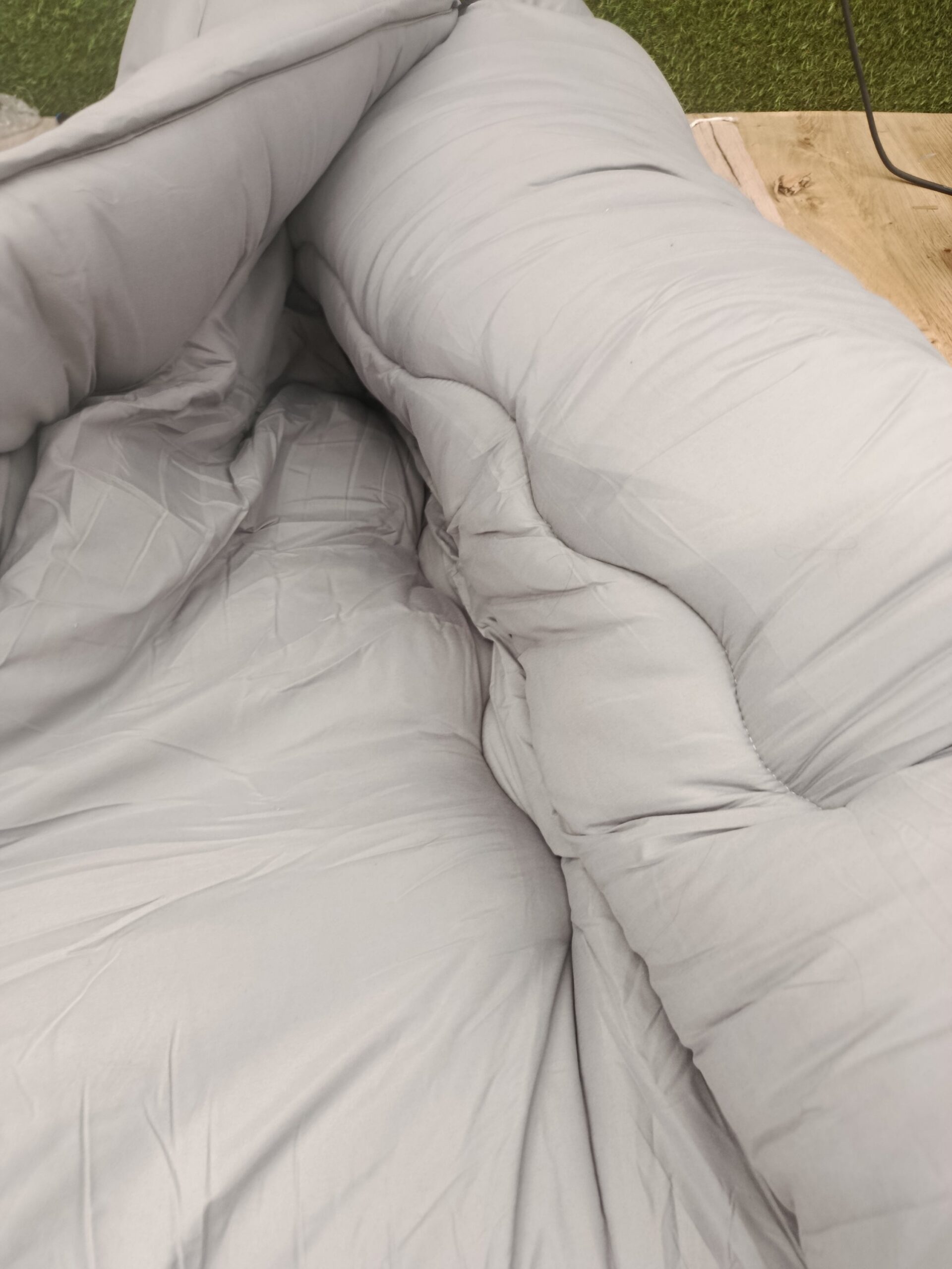 COSTWAY HU10922GR-D COLCHON FUTON DOBLE - Imagen 3