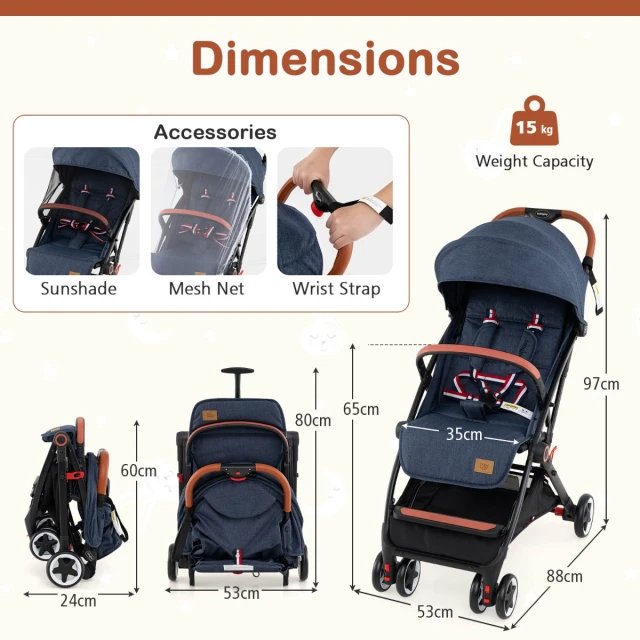 COSTWAY BC10282N COCHECITO PARA NIÑOS - Imagen 2