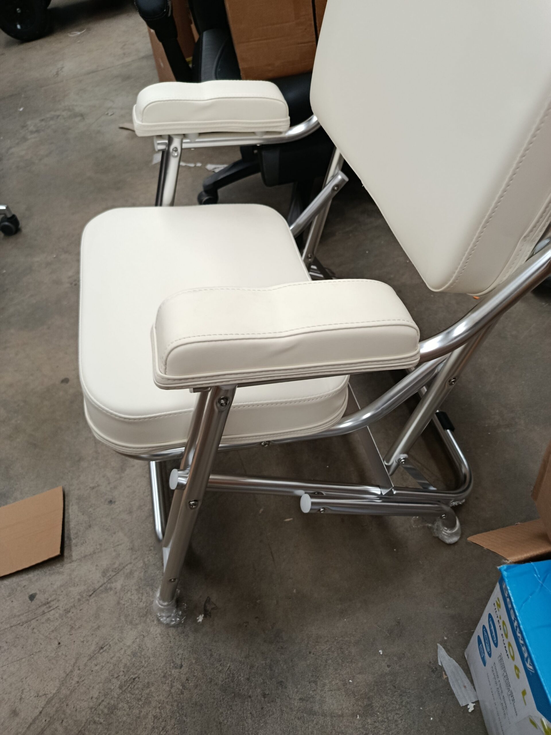 SILLA PLEGABLE DE BARCO COSTWAY NP11834WH - Imagen 3