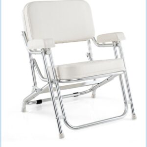 SILLA PLEGABLE DE BARCO COSTWAY NP11834WH