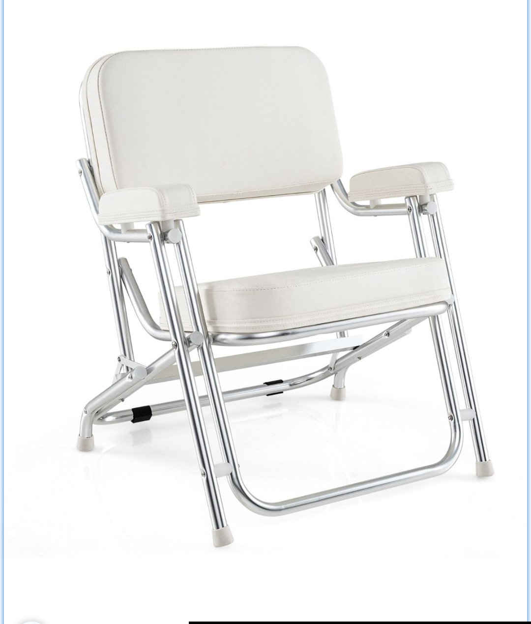 SILLA PLEGABLE DE BARCO COSTWAY NP11834WH