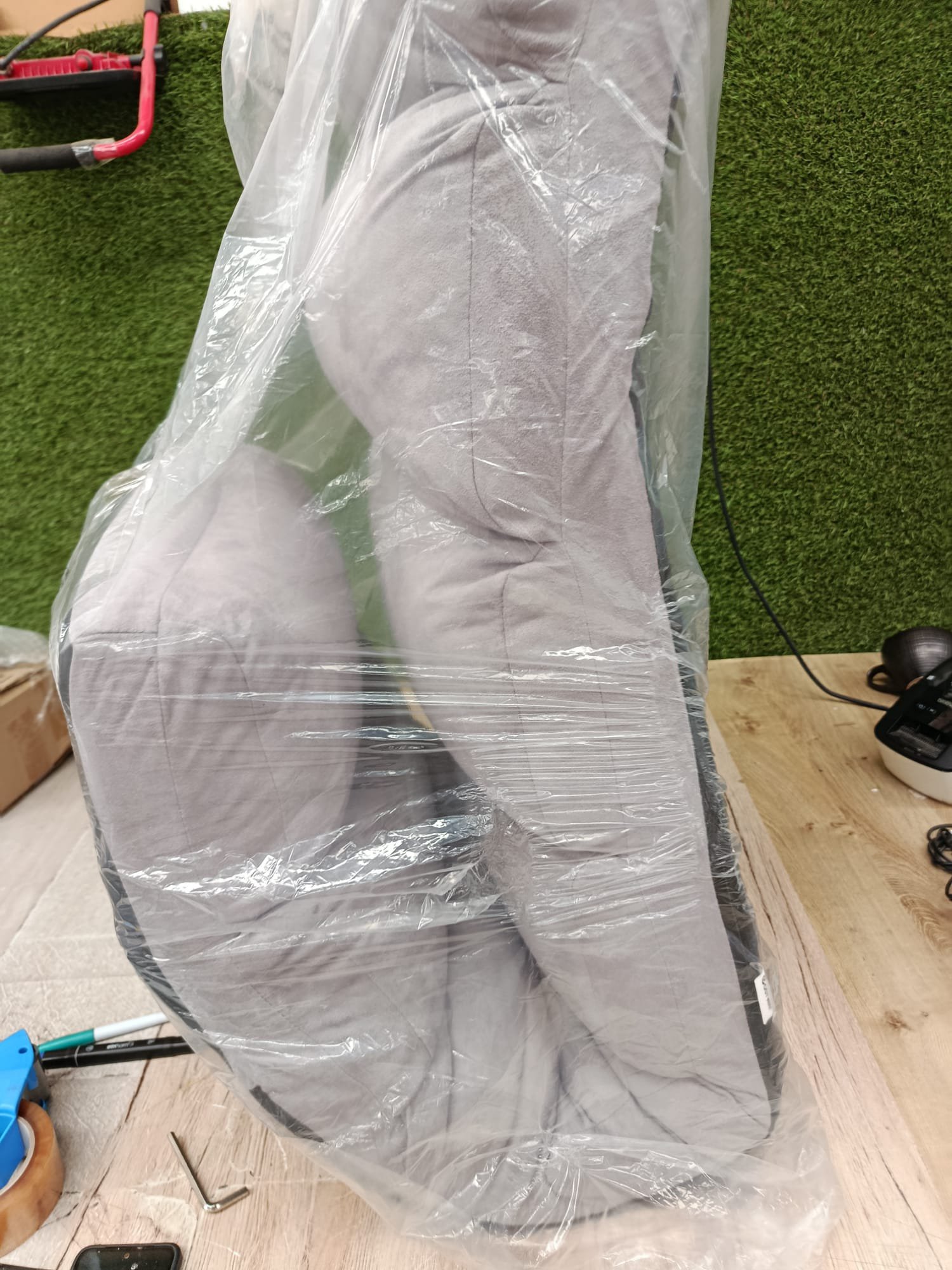 SILLON PLEGABLE DE SUELO COSTWAY HW53981GR - Imagen 5