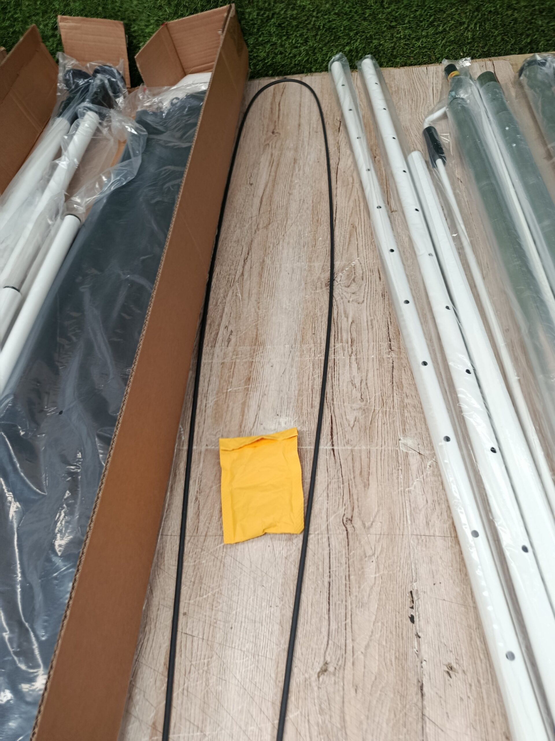 TOLDO RETRACTIL COSTWAY OP70316GR - Imagen 5