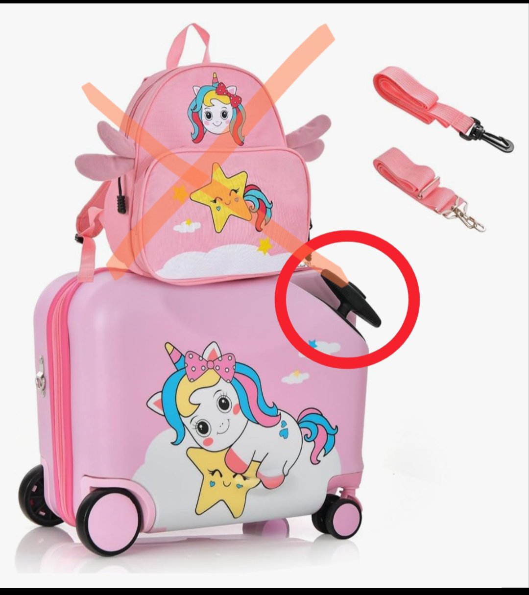 MALETA INFANTIL COSTWAY BN10003PI
