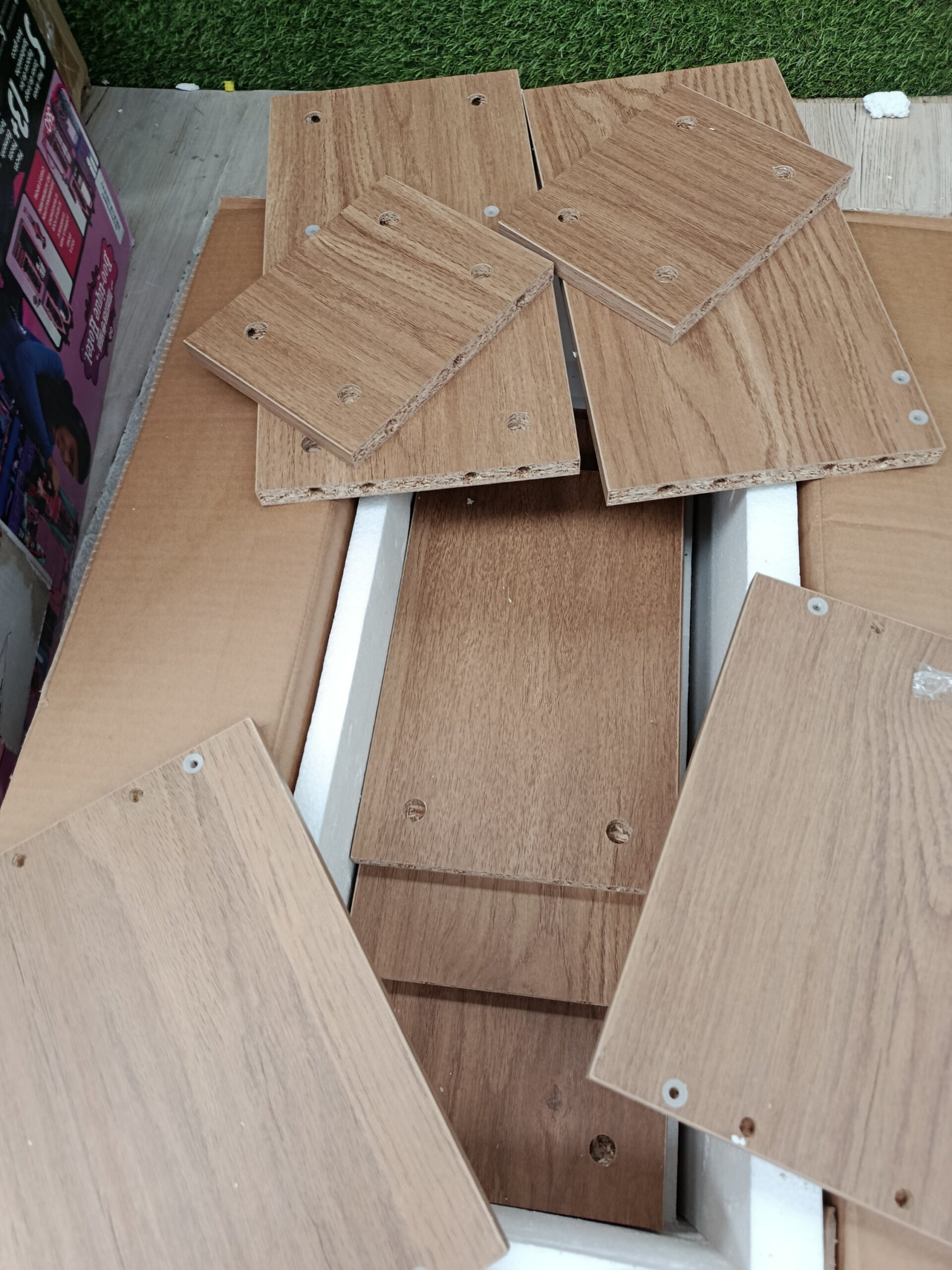 LIBRERIA DE 7 CUBOS COSTWAY CB10642NA - Imagen 5